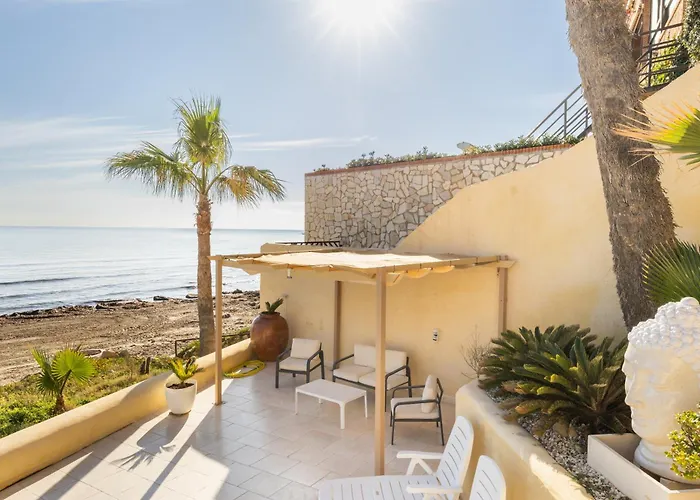 Excepcional Amanecer Al Borde De Playa Y Mar, En Roquetes Appartement *