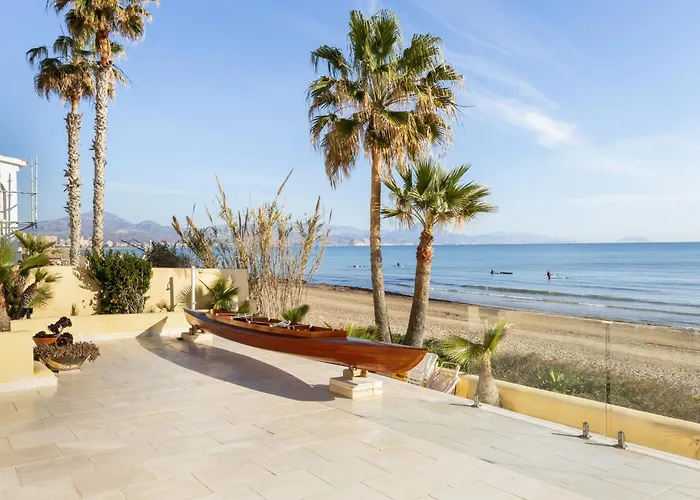 Excepcional Amanecer Al Borde De Playa Y Mar, En Roquetes Appartement *