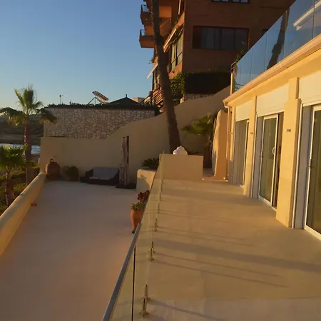 Excepcional Amanecer Al Borde De Playa Y Mar, En Roquetes Alicante